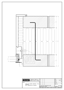 Indbygning i teglstensmur med indvendig tilsætning